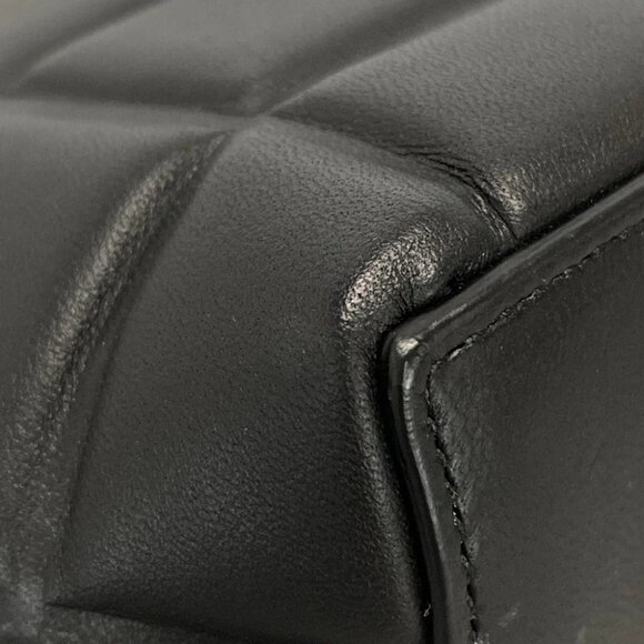 Auth BOTTEGA VENETA Padetto Mini Half Moon - Black Leather - Picture 6 of 14